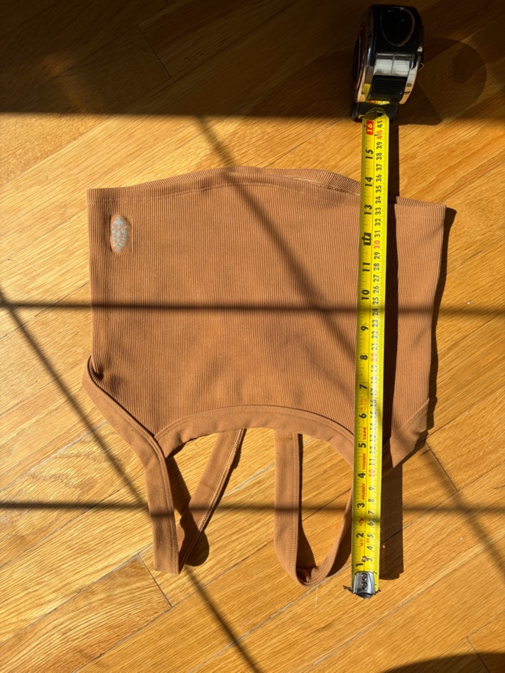 Free People Brown Ribbed Tank Top - Picture 7 of 7